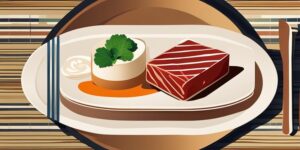 Filete de carne vs. plato de tofu