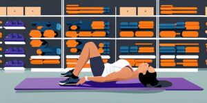 Entrenamiento de cuerpo completo en el gimnasio: flexiones de brazos y plancha lateral