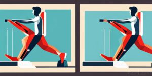 Persona haciendo el ejercicio de balanceo de cadera tumbado lateral para fortalecer glúteos